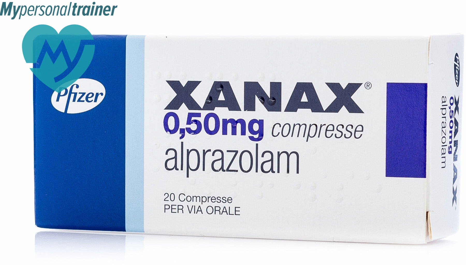 Xanax 0,5 mg, Tabletten