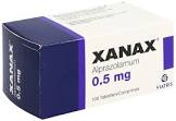 Xanax 0,5 mg, Tabletten