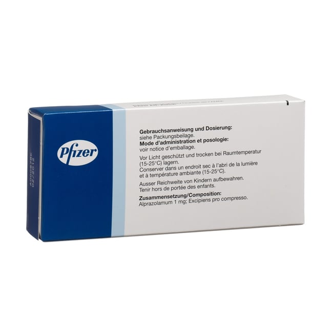 Xanax 1 mg, Tabletten