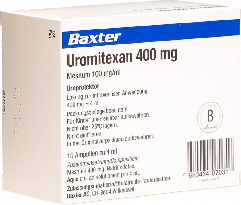 Uromitexan, Injektions-/Infusionslösung