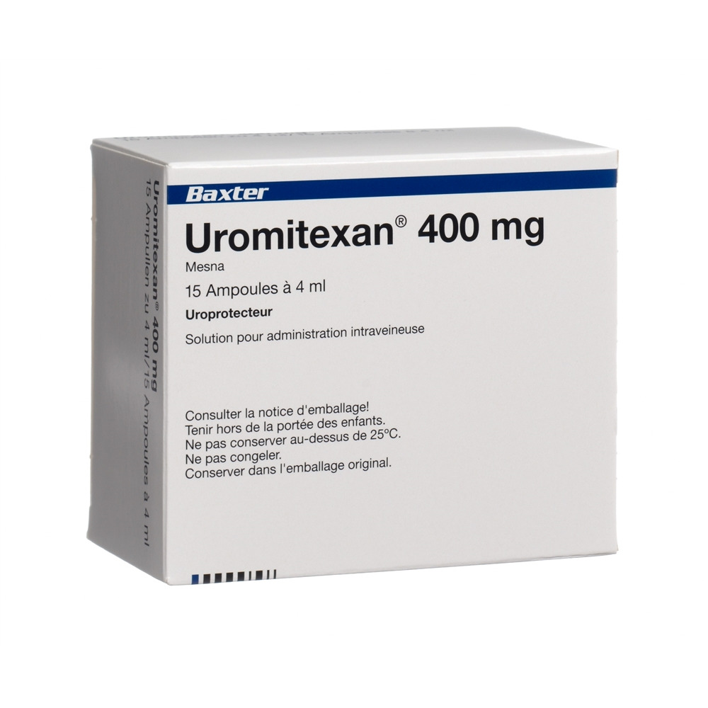 UROMITEXAN sol inj 400 mg/4ml 15 amp 4 ml