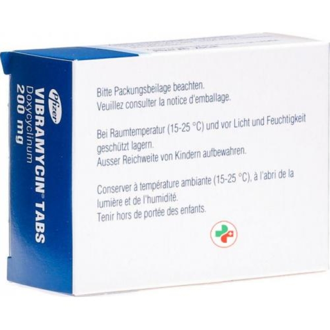 Vibramycin Tabs 200 mg, Tabletten