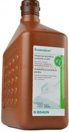 BRAUNODERM sol alcoolique incolore 10 fl 1000 ml
