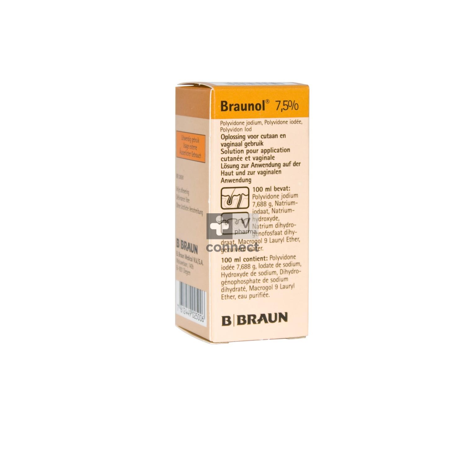 BRAUNOL sol fl 30 ml