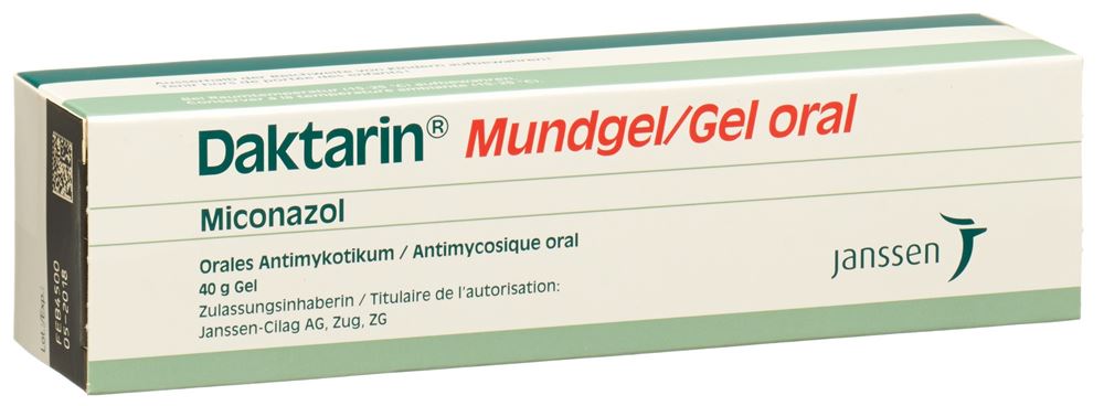 DAKTARIN gel oral 20 mg/g tb 40 g