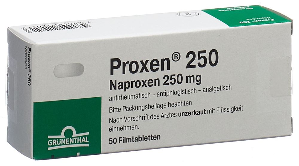 PROXEN cpr pell 250 mg 50 pce