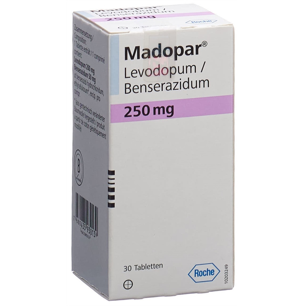 MADOPAR cpr 250 mg 30 pce