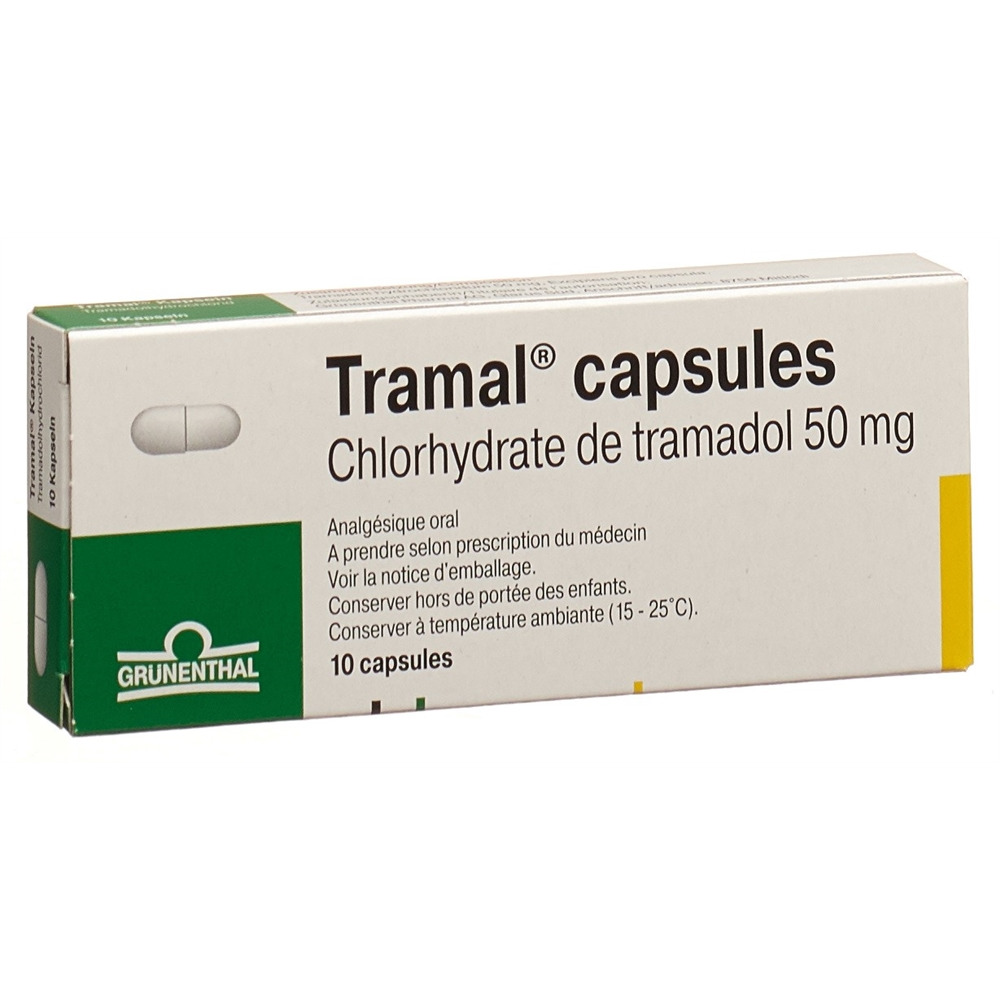 TRAMAL caps 50 mg 10 pce