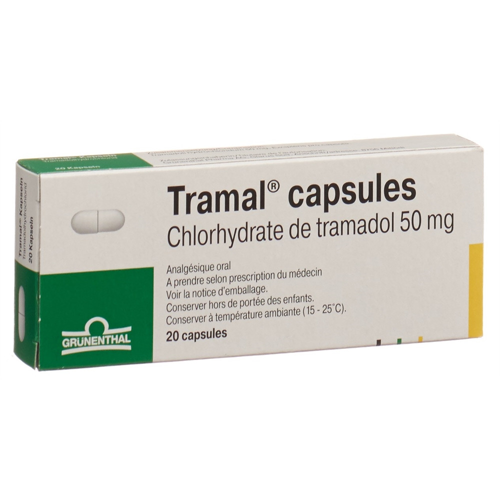 TRAMAL caps 50 mg 20 pce
