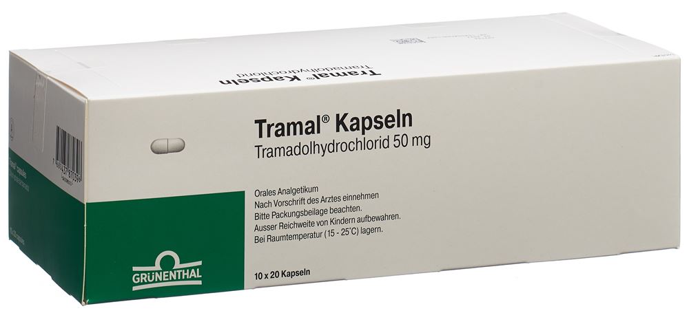 TRAMAL caps 50 mg 10 x 20 pce