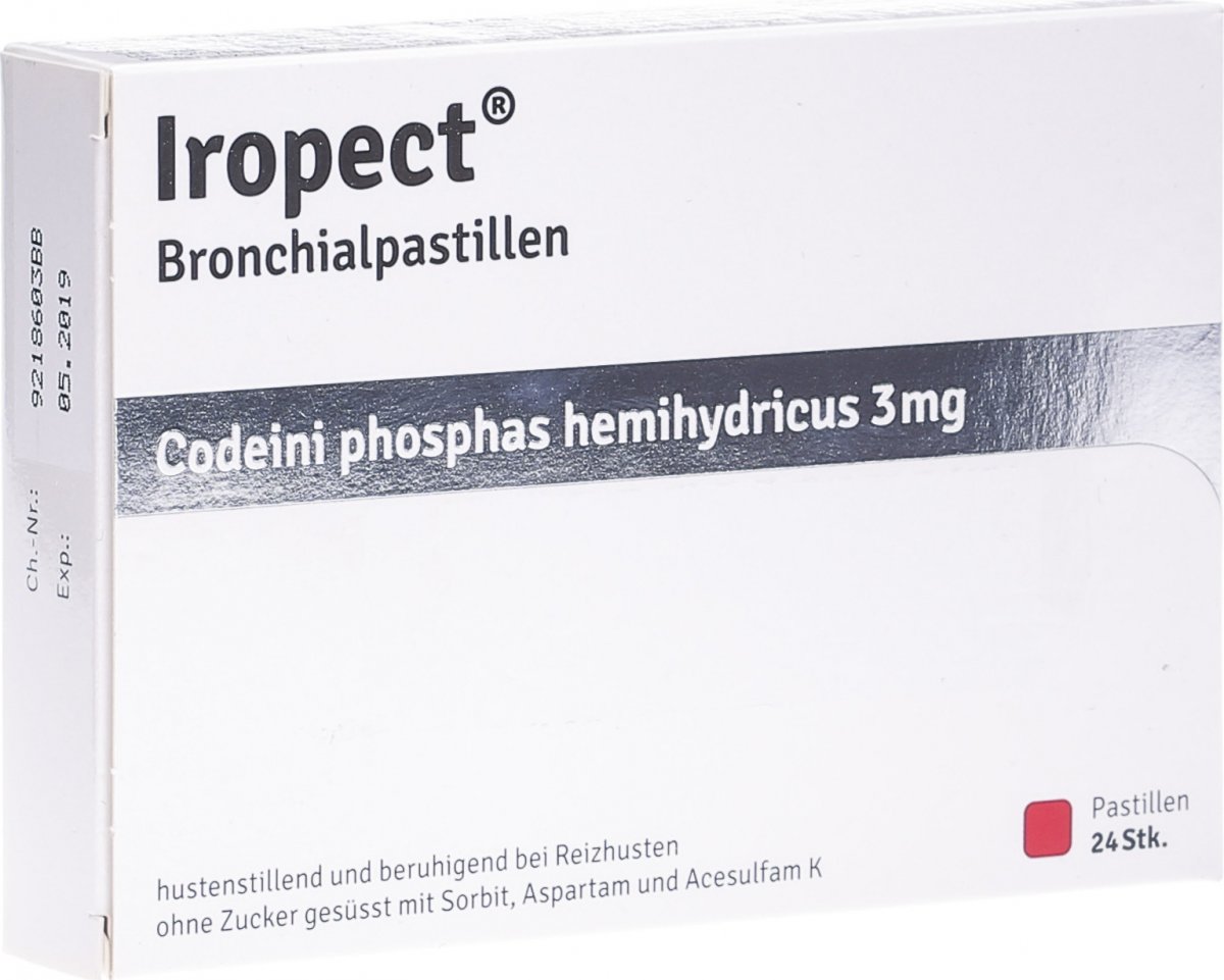 Iropect Bronchialpastillen, Lutschpastillen