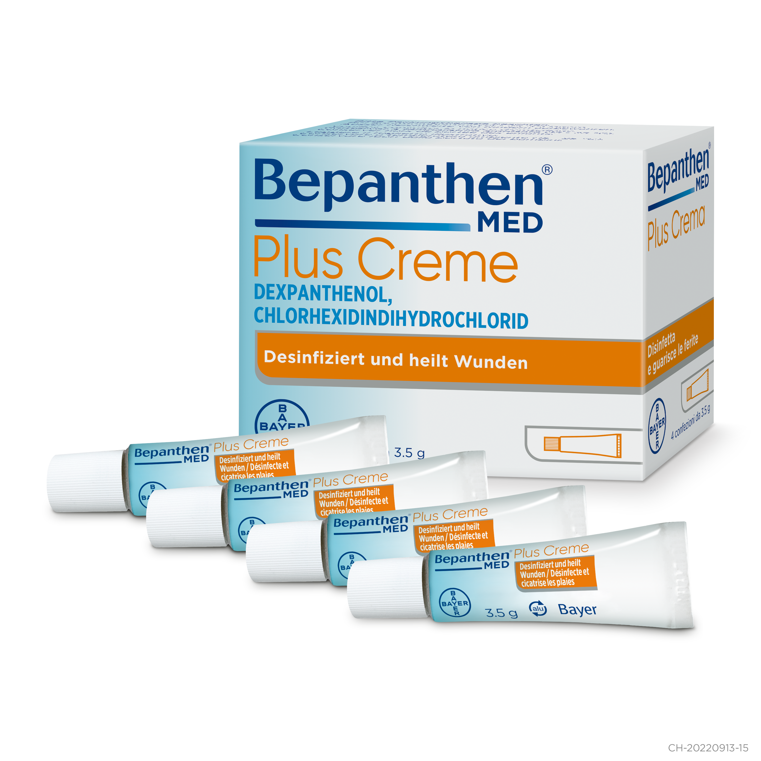 BEPANTHEN MED Plus crème 4 tb 3.5 g