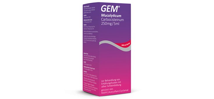 GEM Mucolyticum, Sirup
