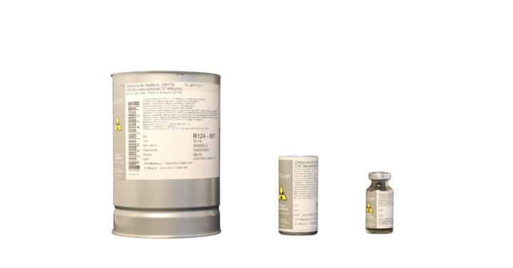 Thallous chloride (TI-201) injection Curium, Injektionslösung