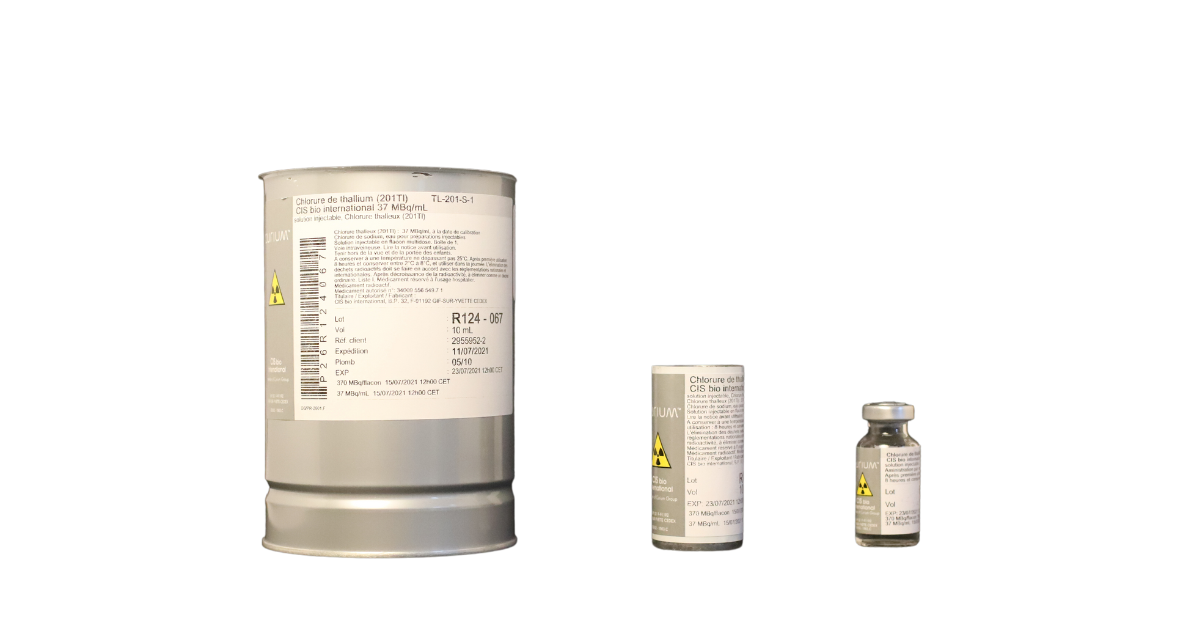 Thallous chloride (TI-201) injection Curium, Injektionslösung