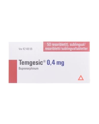Temgesic 0,4 mg, Sublingualtabletten