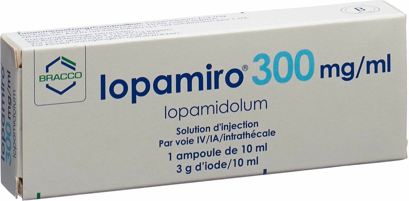 IOPAMIRO sol inj 300 mg/ml 10ml fl