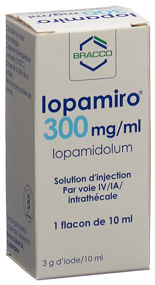 IOPAMIRO sol inj 300 mg/ml 10ml fl