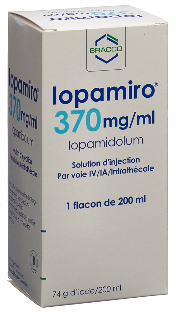 IOPAMIRO sol inj 370 mg/ml 200ml fl