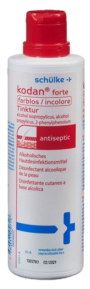KODAN FORTE INCOLORE solution bouteille 250 ml