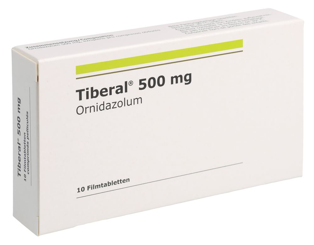 TIBERAL cpr pell 500 mg 10 pce