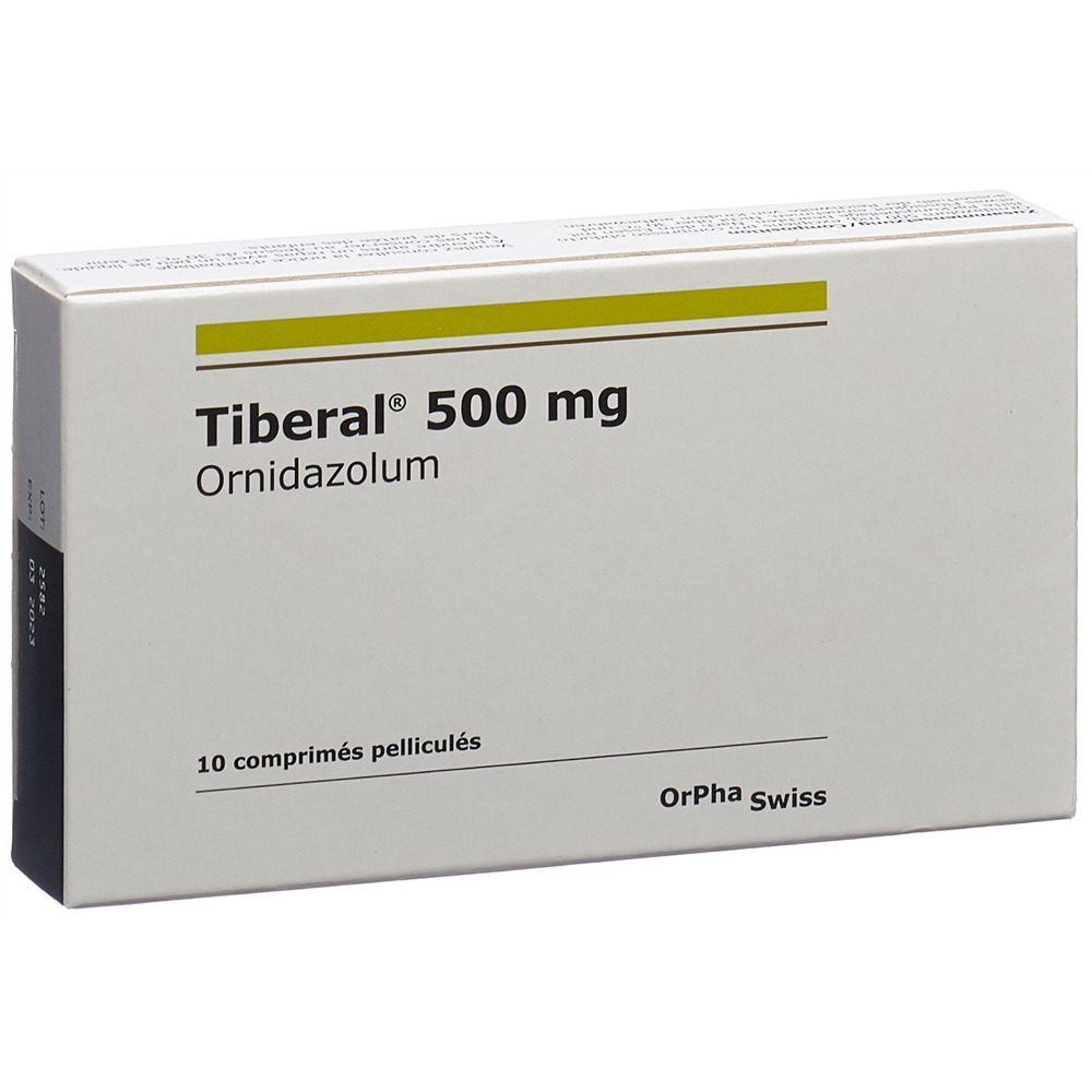 TIBERAL cpr pell 500 mg 10 pce