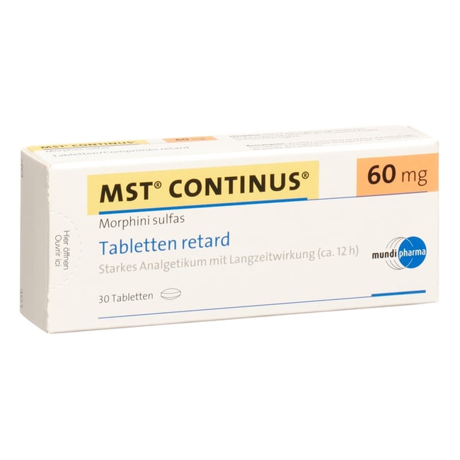 MST Continus 60 mg, Tabletten retard