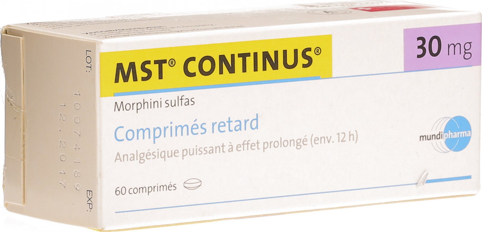 MST Continus 30 mg, Tabletten retard