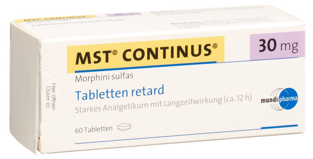 MST CONTINUS cpr ret 30 mg 60 pce