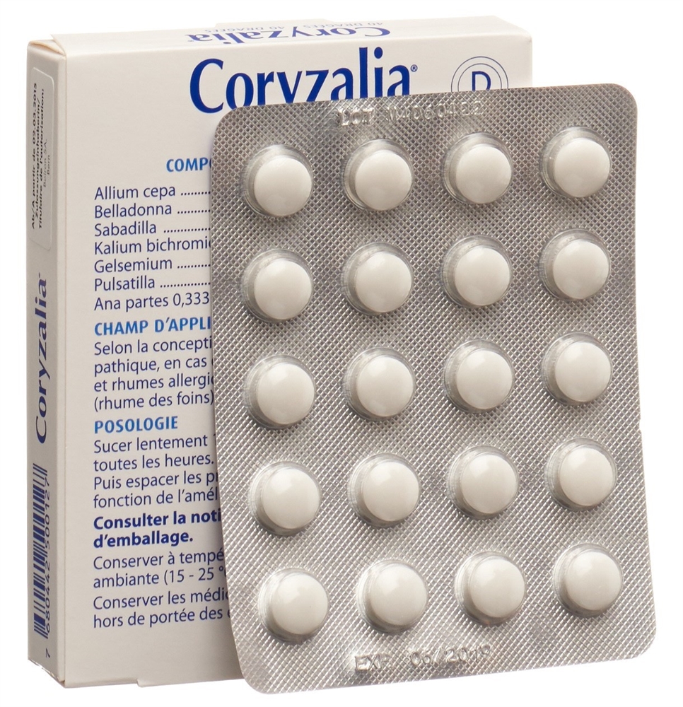 Coryzalia, comprimés enrobés