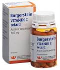 Burgerstein Vitamin C retard, Hartkapseln