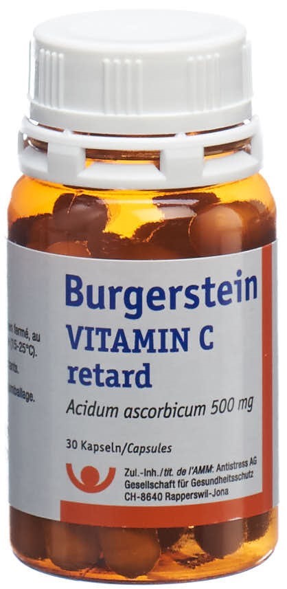 Burgerstein Vitamin C retard, Hartkapseln