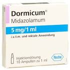 Dormicum 5 mg/1 mL, Injektionslösung