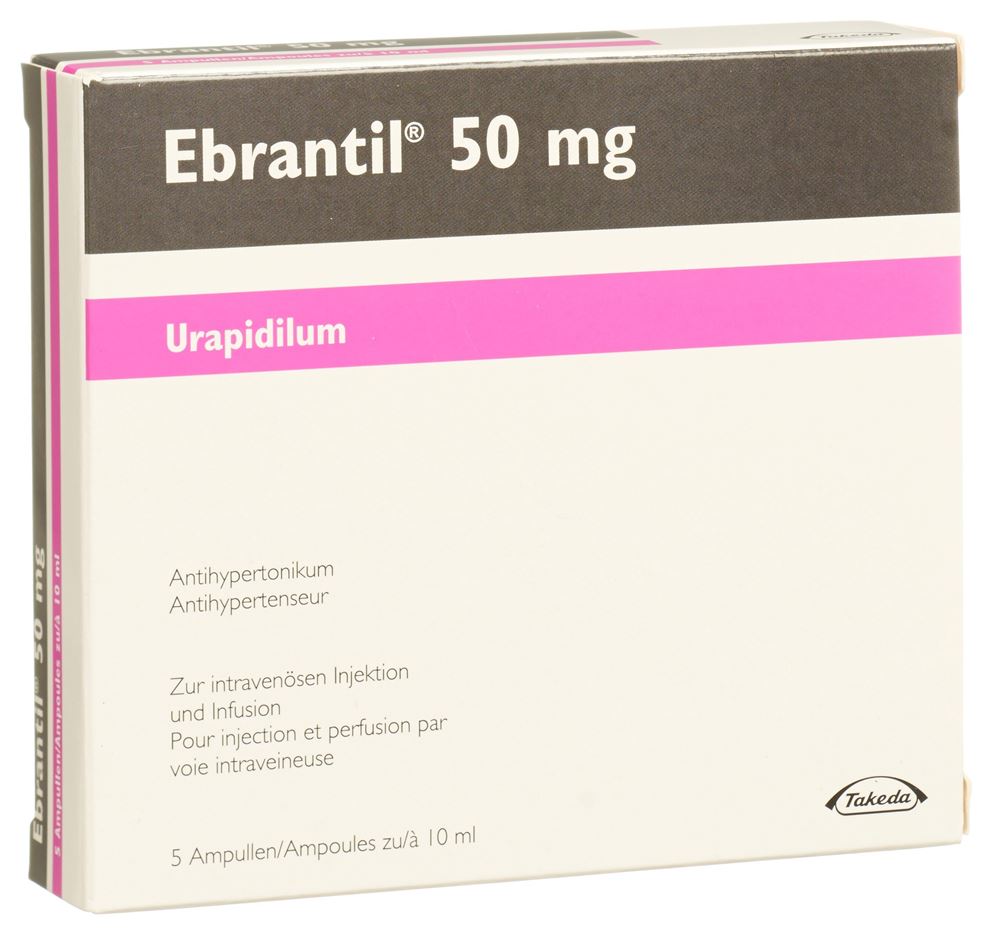 Ebrantil 50 mg, Injektionslösung