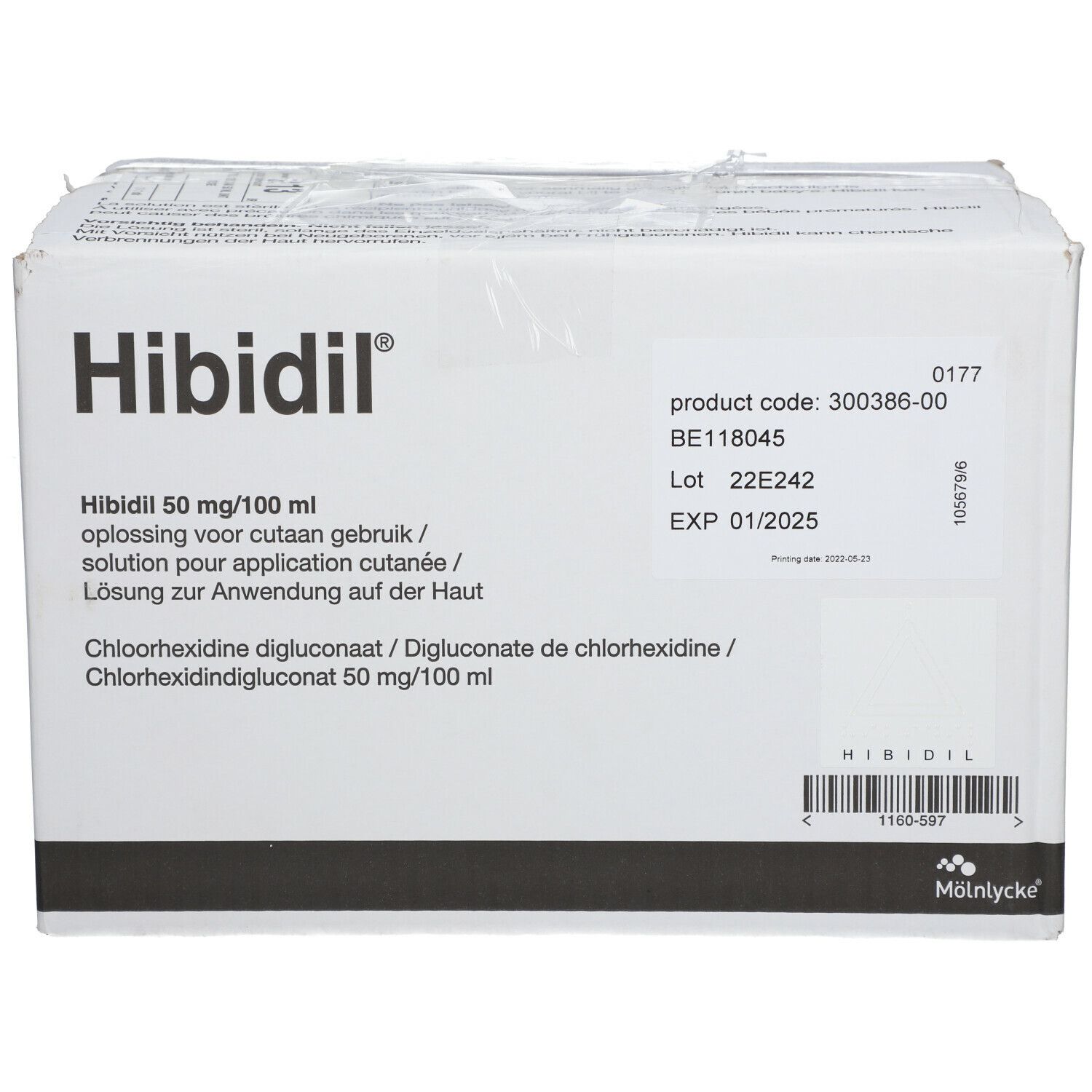 Hibidil, sterile Lösung