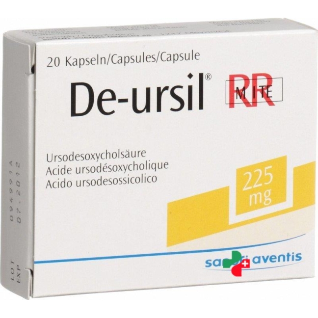 DE-URSIL RR Mite caps 225 mg 20 pce