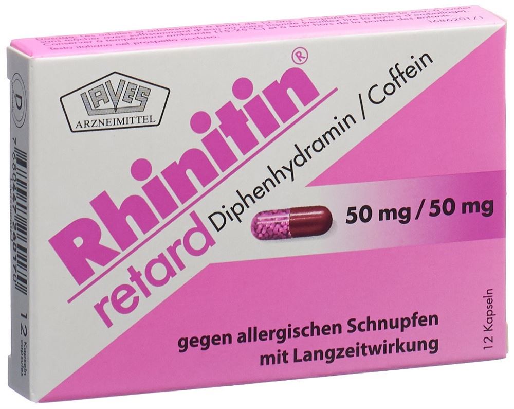 RHINITIN retard caps 12 pce