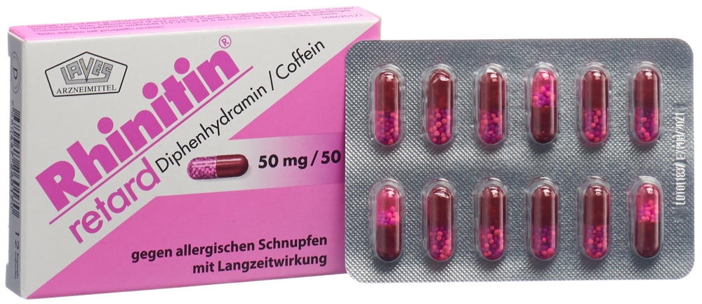 RHINITIN retard caps 12 pce