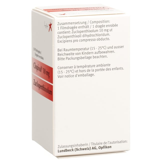 Clopixol 10 mg, Filmtabletten