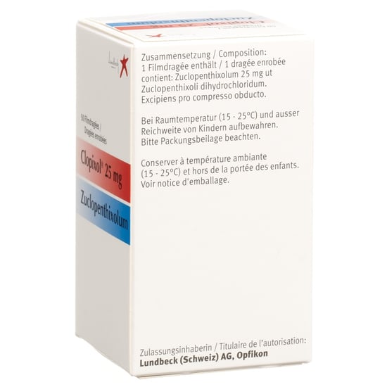 Clopixol 25 mg, Filmtabletten