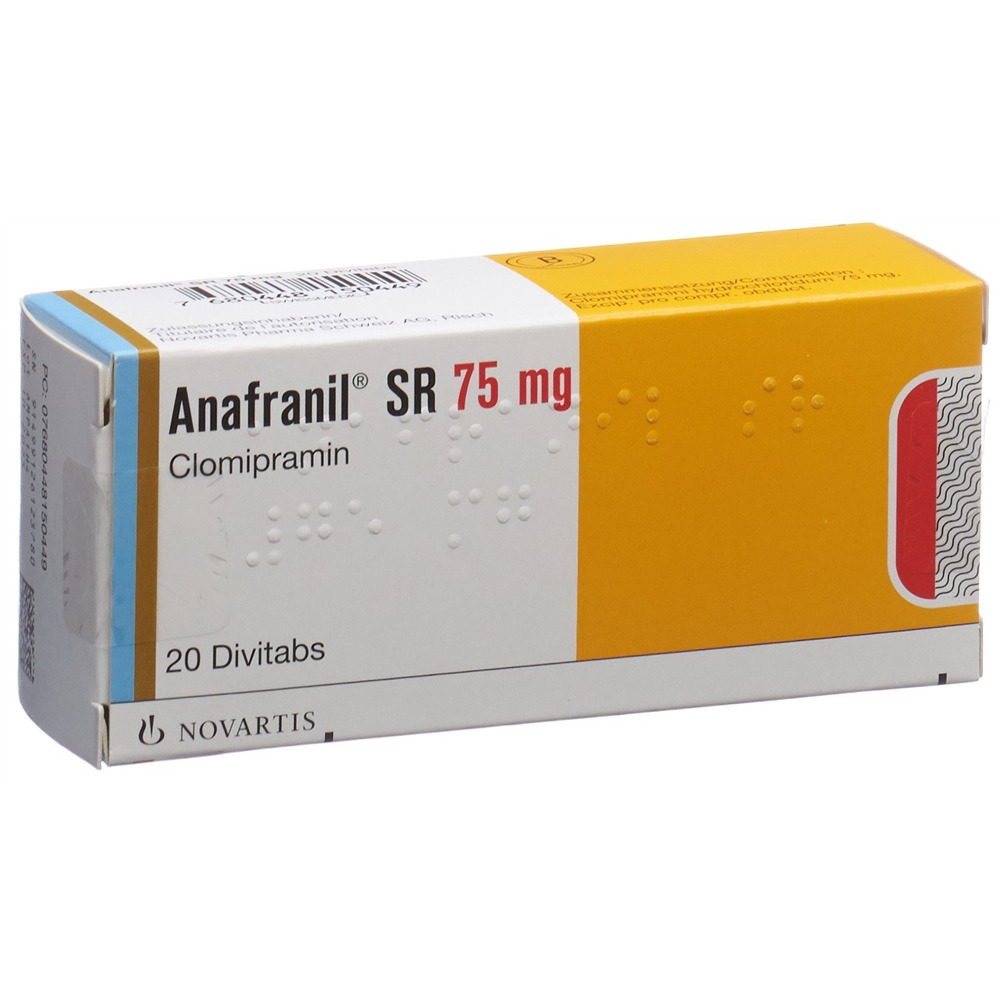 Anafranil SR 75 mg, compresse a rilascio prolungato