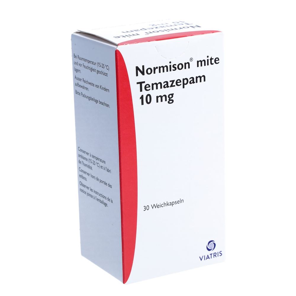 NORMISON mite caps moll 10 mg 30 pce