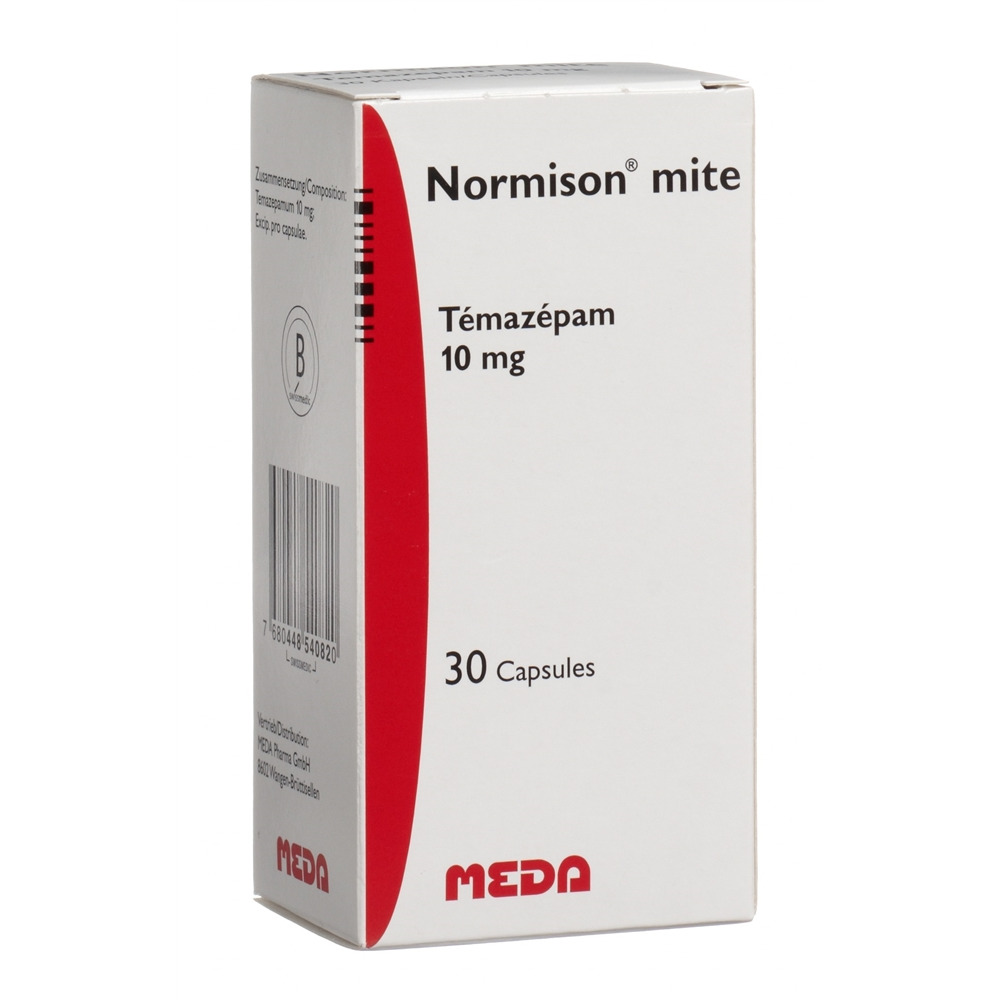 NORMISON mite caps moll 10 mg 30 pce