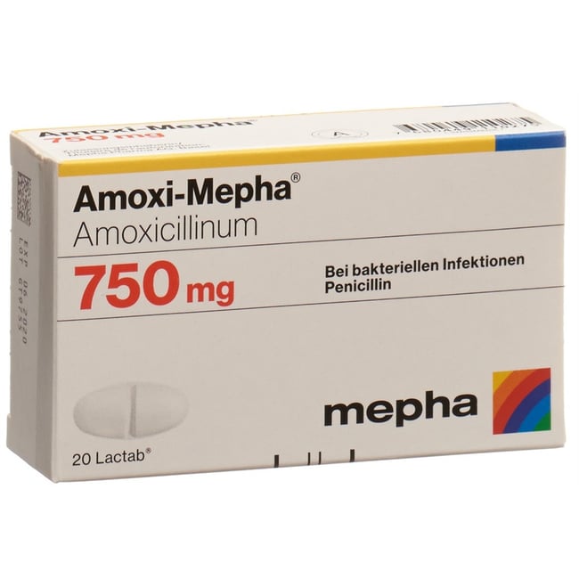 Amoxi-Mepha 750, Filmtabletten