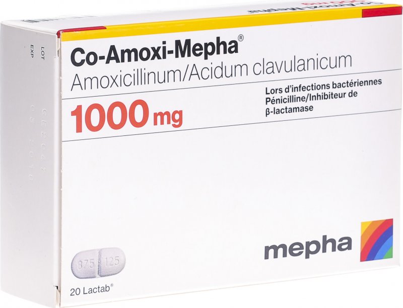 Amoxi-Mepha 1000, Filmtabletten