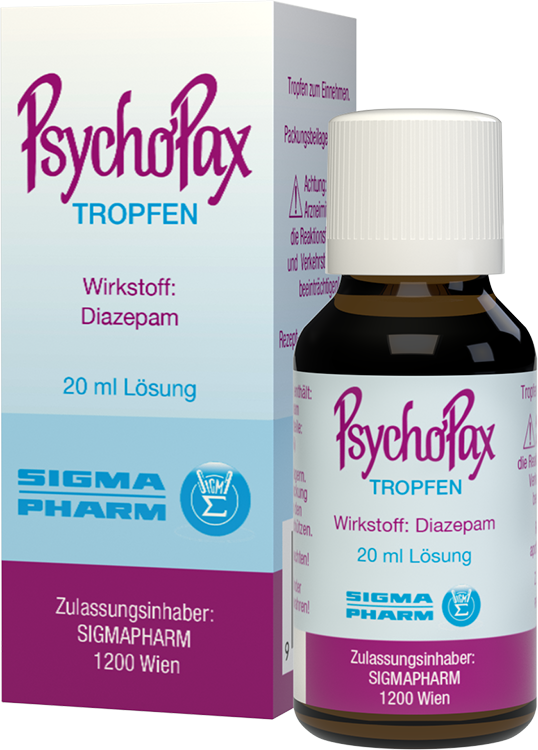 Psychopax, Tropfen zum Einnehmen