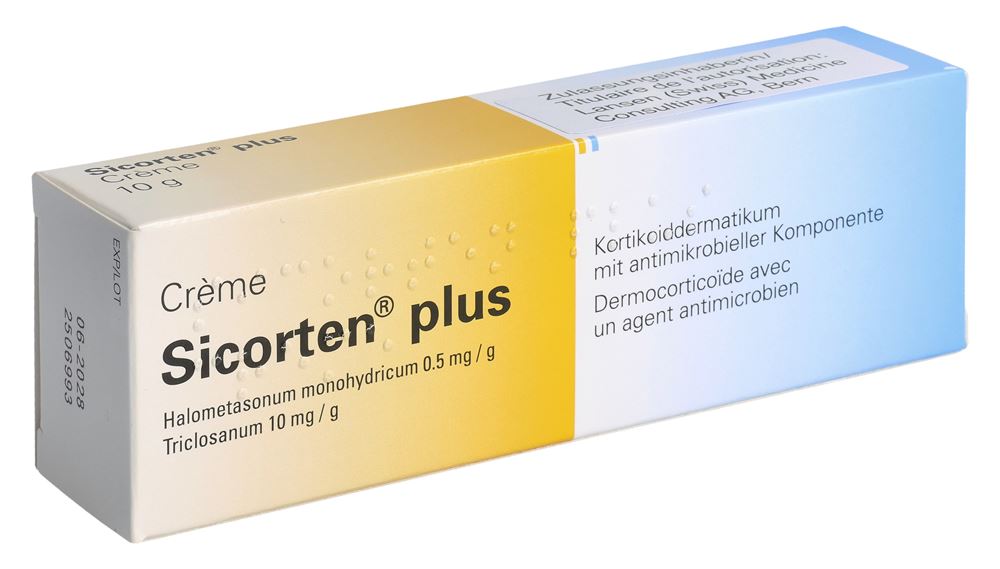 SICORTEN plus crème 0.05 % tb 10 g