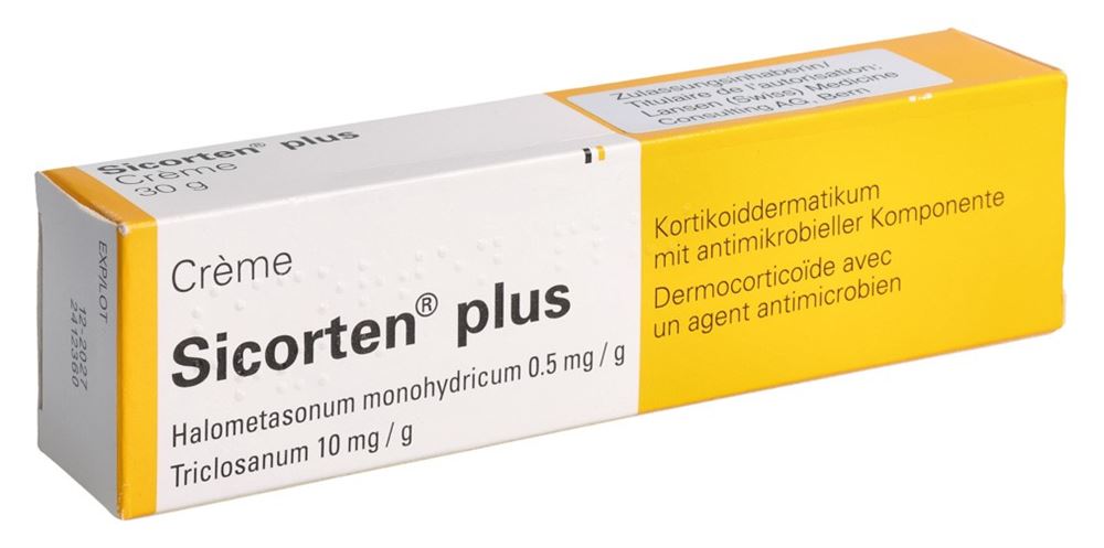 SICORTEN plus crème 0.05 % tb 30 g
