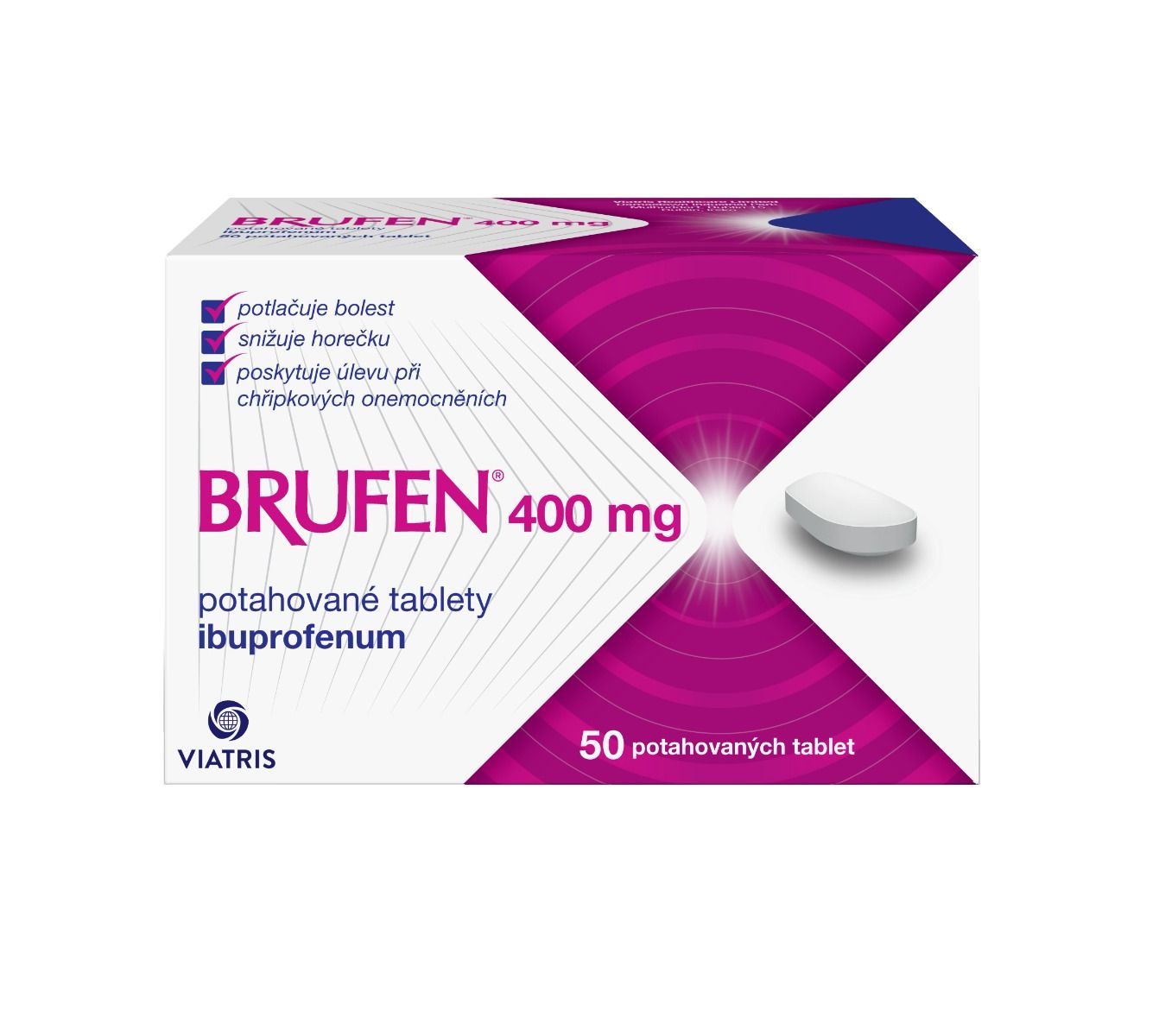Brufen 400 mg, Filmtabletten