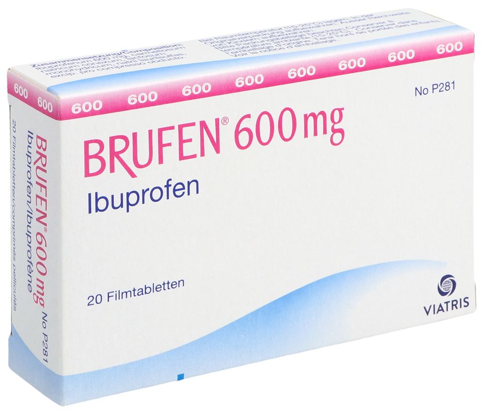 Brufen 600 mg, Filmtabletten